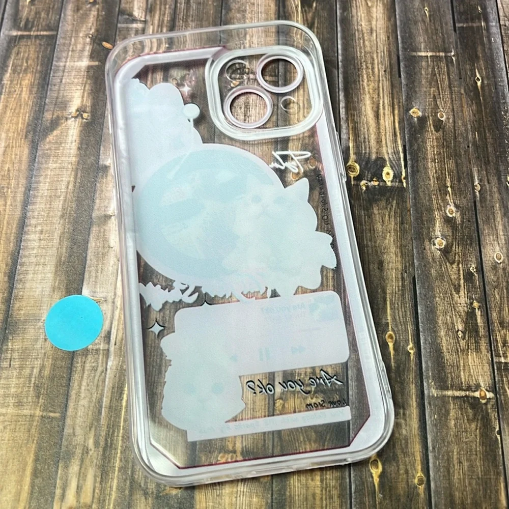 5for$10 Taylor Swift Music Pink Cute Collage iPhone 15 Clear Slim Phone Case